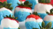 Red, White & Blue Chocolate Strawberries Red, White & Blue Chocolate Strawberries