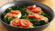 Easy Chicken with Tomatoes and Spinach Easy Chicken with Tomatoes and Spinach