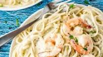 Creamy Pesto Shrimp Pasta Creamy Pesto Shrimp Pasta