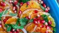 Easy Mediterranean Orange Pomegranate Salad Easy Mediterranean Orange Pomegranate Salad