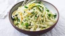 Kohlrabi Slaw with Cilantro, Jalapeño and Lime Kohlrabi Slaw with Cilantro, Jalapeño and Lime