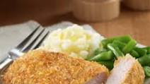 Mustard-Breaded Pork Chops Mustard-Breaded Pork Chops