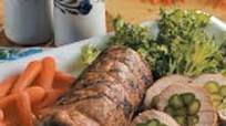 Asparagus-Stuffed Pork Tenderloin Asparagus-Stuffed Pork Tenderloin