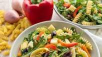 Antipasto Pasta Salad with Arugula, Mozzarella, Artichokes & Olives Antipasto Pasta Salad with Arugula, Mozzarella, Artichokes & Olives
