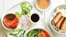 Pork Belly Bahn Mi Bowl with Pickled Carrots Pork Belly Bahn Mi Bowl with Pickled Carrots
