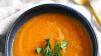 Creamy Cauliflower Carrot Soup (Dairy Free, Grain Free). Creamy Cauliflower Carrot Soup (Dairy Free, Grain Free).