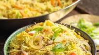 Singapore Noodles Recipe (Mei Fun Recipe) Singapore Noodles Recipe (Mei Fun Recipe)