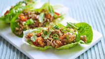 Spiced Minced Pork lettuce Cups Spiced Minced Pork lettuce Cups