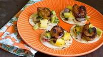 Mini Pineapple Rum Shrimp Tostadas Mini Pineapple Rum Shrimp Tostadas
