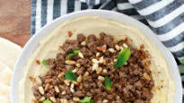 Spiced Ground Meat and Hummus Spiced Ground Meat and Hummus