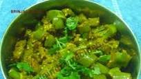 Green Brinjal Sabzi Green Brinjal Sabzi
