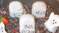 Halloween Graveyard Dirt Cake Halloween Graveyard Dirt Cake