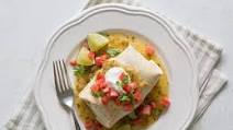 Beef and Bean Chimichangas Beef and Bean Chimichangas
