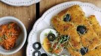 Focaccia sans gluten aux olives Focaccia sans gluten aux olives