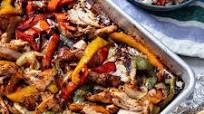 Sheet-Pan Chicken Fajitas Recipe Sheet-Pan Chicken Fajitas Recipe