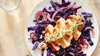 One-Pan Pork Chops & Sautéed Cabbage with Marinated Apple One-Pan Pork Chops & Sautéed Cabbage with Marinated Apple