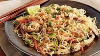 Slow-Cooker Chinese Pork with Garlic Noodles Slow-Cooker Chinese Pork with Garlic Noodles