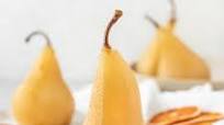Vanilla Bourbon Poached Pears Vanilla Bourbon Poached Pears