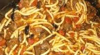 Old-fashioned styled Spaghetti Old-fashioned styled Spaghetti