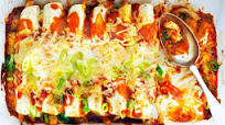 Red Chicken Enchiladas Red Chicken Enchiladas