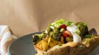 Loaded Veggie Baked Potato Loaded Veggie Baked Potato