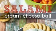 Salami Cream Cheese Ball Salami Cream Cheese Ball