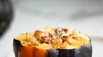 Sausage and Apple Stuffed Acorn Squash Sausage and Apple Stuffed Acorn Squash