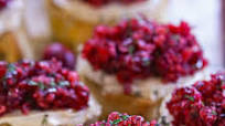 Cranberry Cream Cheese Bruschetta Cranberry Cream Cheese Bruschetta