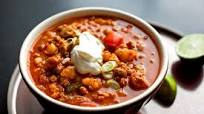 Turkey and Hominy Chili With Smoky Chipotle Turkey and Hominy Chili With Smoky Chipotle