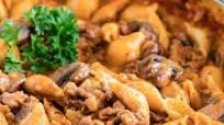 Creamy Beef Pasta Creamy Beef Pasta