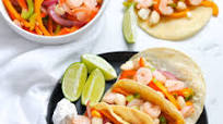Shrimp and Scallop Sheet Pan Fajitas Shrimp and Scallop Sheet Pan Fajitas