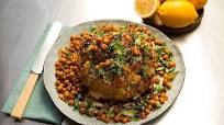 Whole Baked Cauliflower with Almond Tarator Whole Baked Cauliflower with Almond Tarator