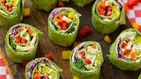 Rainbow Veggie Pinwheels Rainbow Veggie Pinwheels