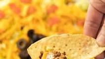Ground beef taco dip Ground beef taco dip