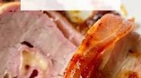Bacon wrapped stuffed pork tenderloin Bacon wrapped stuffed pork tenderloin