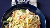 Salmon Fettuccine Alfredo Salmon Fettuccine Alfredo