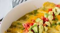 Green Chile Chicken Enchiladas Green Chile Chicken Enchiladas