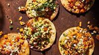 Yucatecan Tostadas Calabacitas Fritas Yucatecan Tostadas Calabacitas Fritas