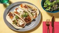 Chipotle Barbacoa Tacos with Quick-Pickled Onions and Salad Chipotle Barbacoa Tacos with Quick-Pickled Onions and Salad