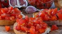 Bruschette al pomodoro Bruschette al pomodoro