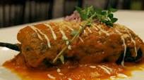 Chiles rellenos de carne Chiles rellenos de carne