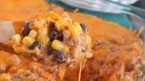 Cheesy Layered Beef Enchilada Bake Cheesy Layered Beef Enchilada Bake