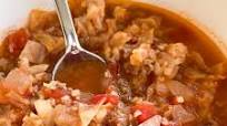 Cabbage Roll Soup (Made with Cauliflower Rice) Cabbage Roll Soup (Made with Cauliflower Rice)