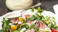 Watercress and Roast Beef Salad with Creamy Horseradish Dressing Watercress and Roast Beef Salad with Creamy Horseradish Dressing