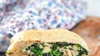 Chicken and Spinach Calzone Chicken and Spinach Calzone