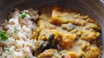 Instant Pot Red Lentil & Potato Curry (Vegan, Gluten-Free) Instant Pot Red Lentil & Potato Curry (Vegan, Gluten-Free)