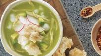 Pozole verde de pollo Pozole verde de pollo
