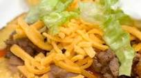 Easy Beef Tostadas Easy Beef Tostadas