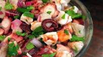 Receta de CEVICHE de Camarón y PULPO Receta de CEVICHE de Camarón y PULPO
