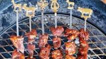 Anticuchos de Corazon, Grilled Heart Skewers Anticuchos de Corazon, Grilled Heart Skewers